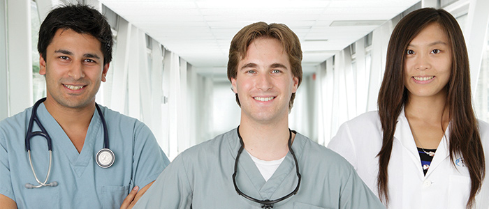 Diverse medical staff