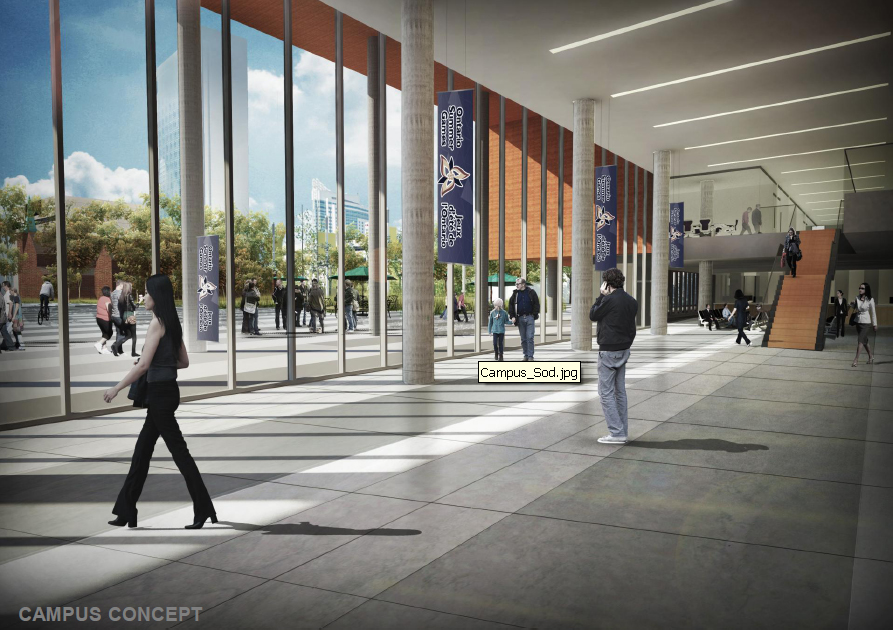 Campus concept lobby