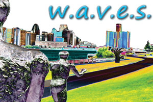 w.a.v.e.s. Festival graphic