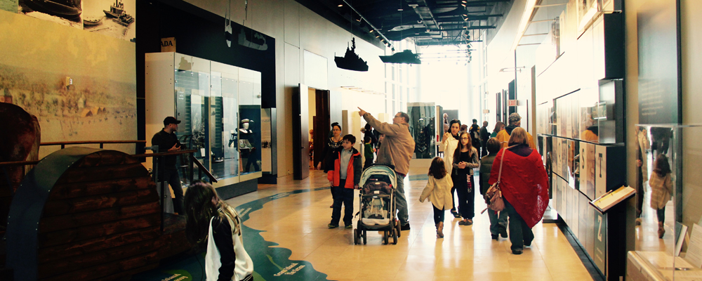 Visitors explore exhibits at the Chimczuk Museum