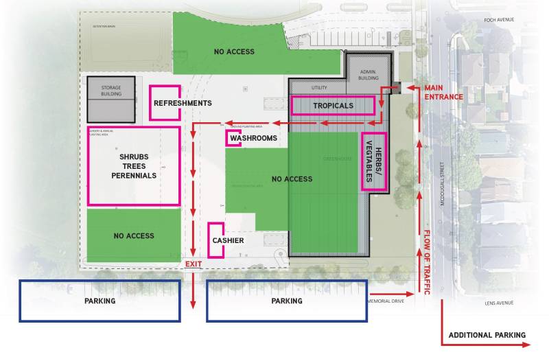 2023 Plant Sale Map