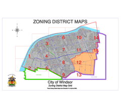 Zoning map sample