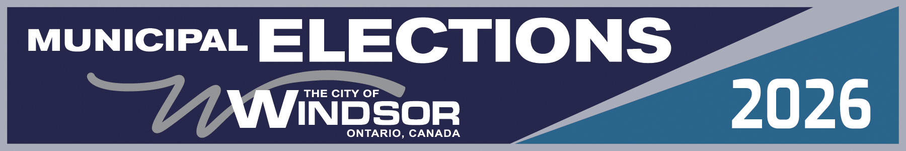 Windsor Elections 2026 Logo City of Windsor Municipal Elections 2026 logo