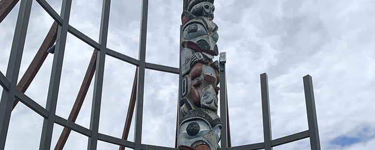 Totem Pole - Wikinanish