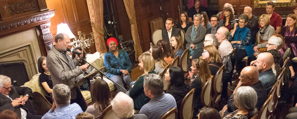 Poetry at the Manor, 2018 - Photograph by Ted Kloske
