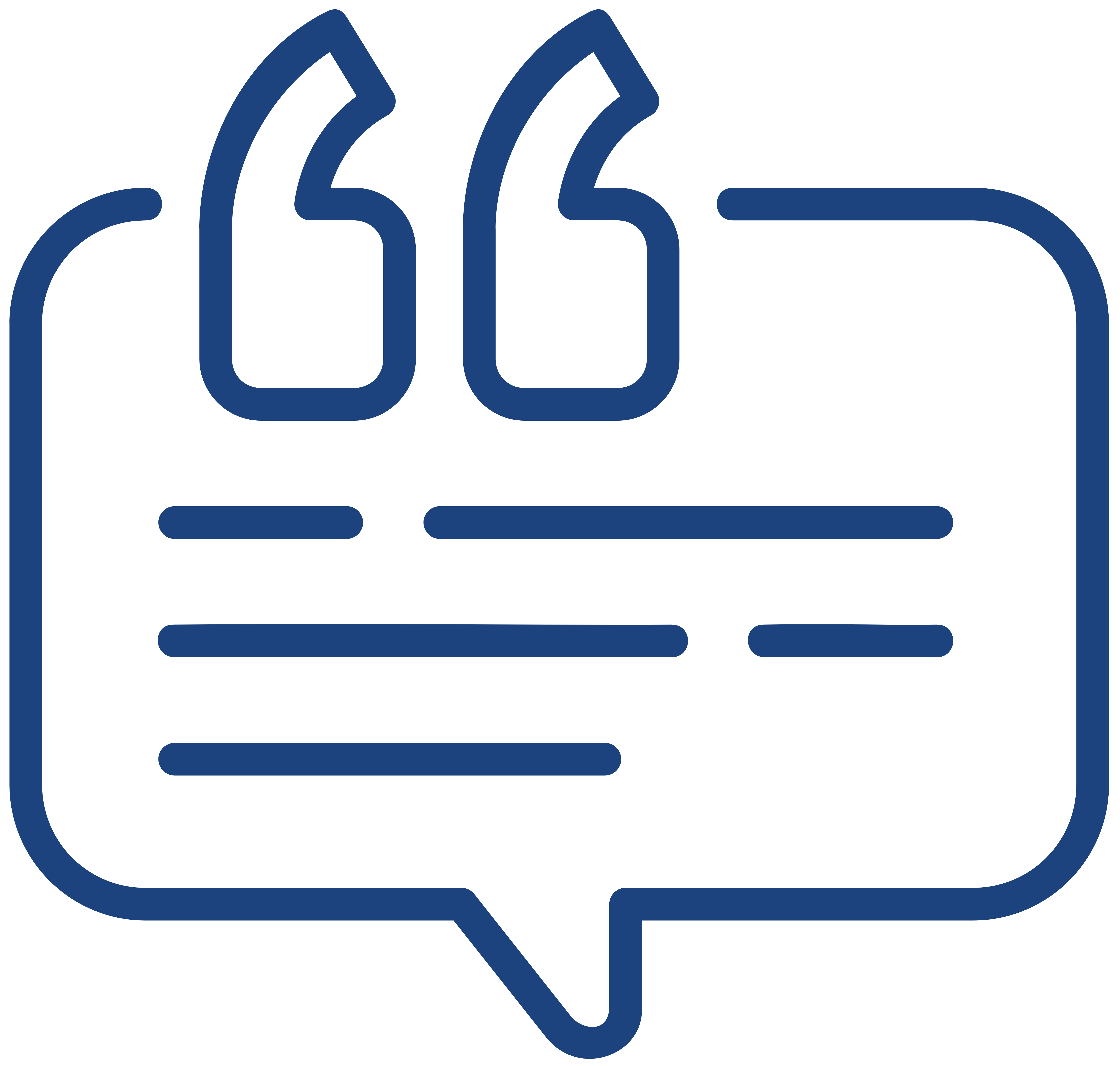 Reviews Text bubble with quotation marks