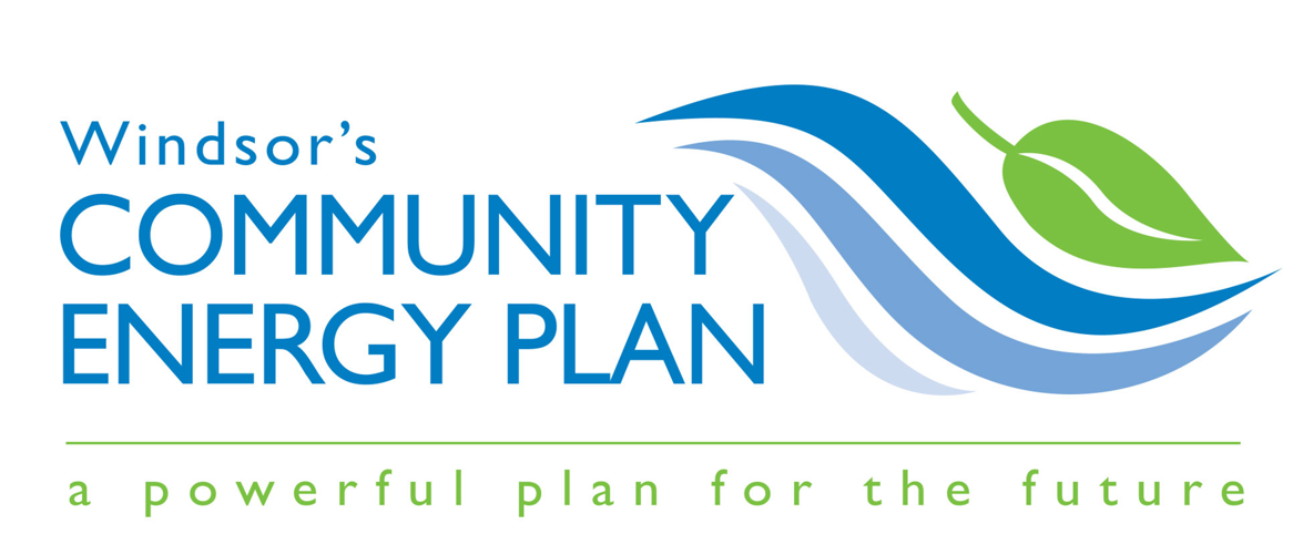 Community Energy Plan Logo Windsor's Community Energy Plan Logo. Slogan is