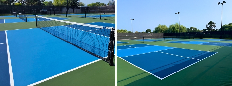 Remington Booster Park acrylic surfacing