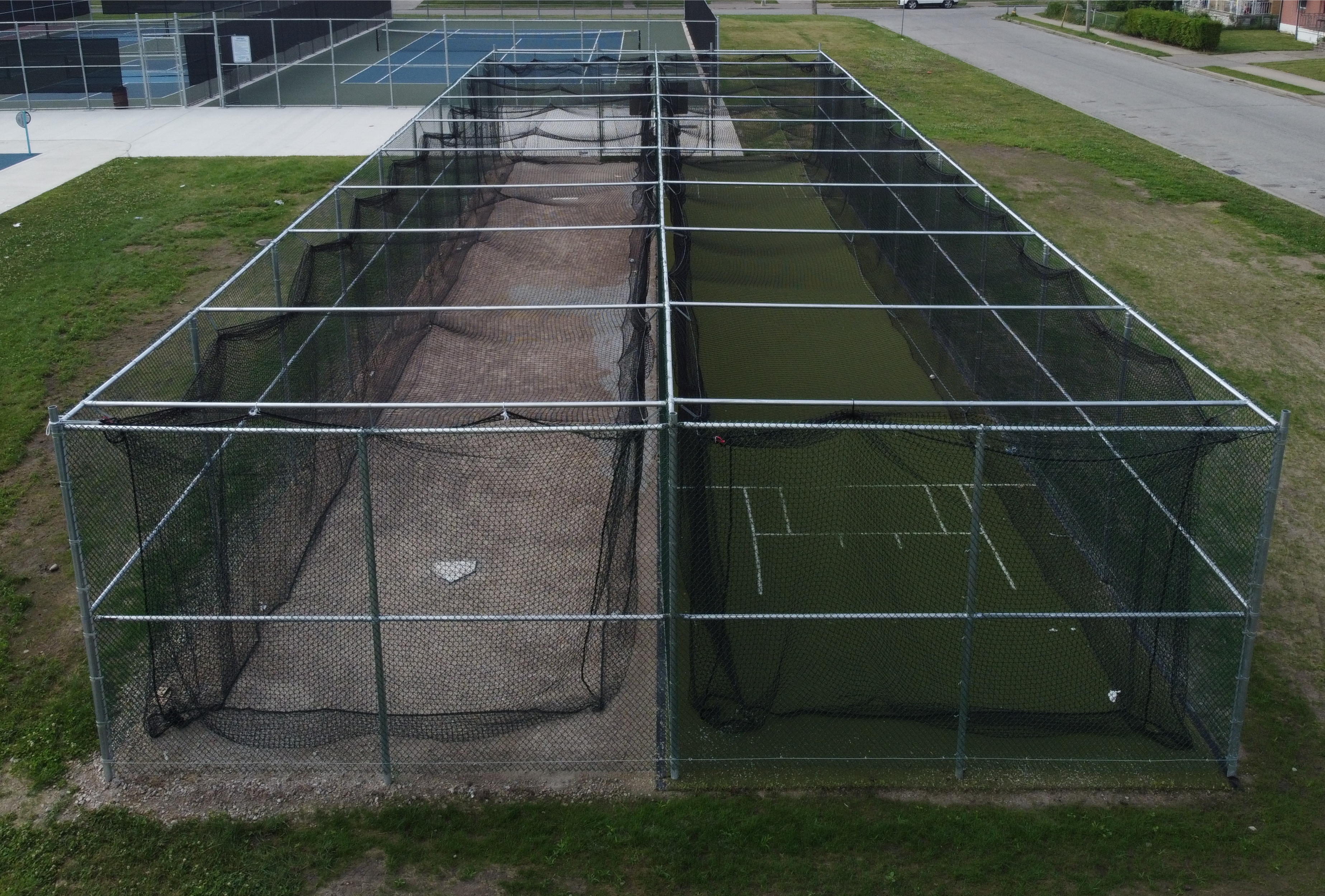 Wilson Park Batting/Cricket Cage Close-Up