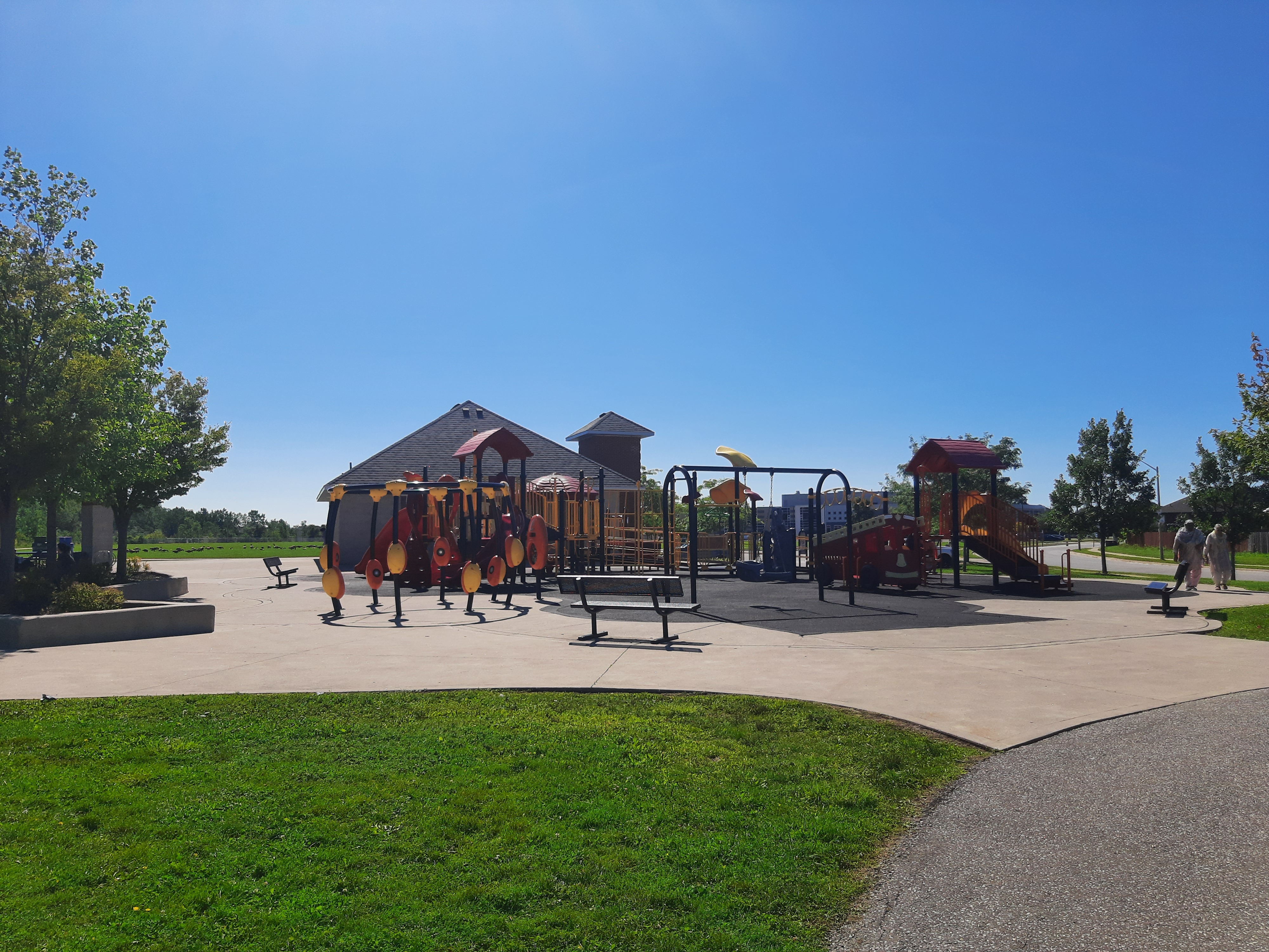 Large playground