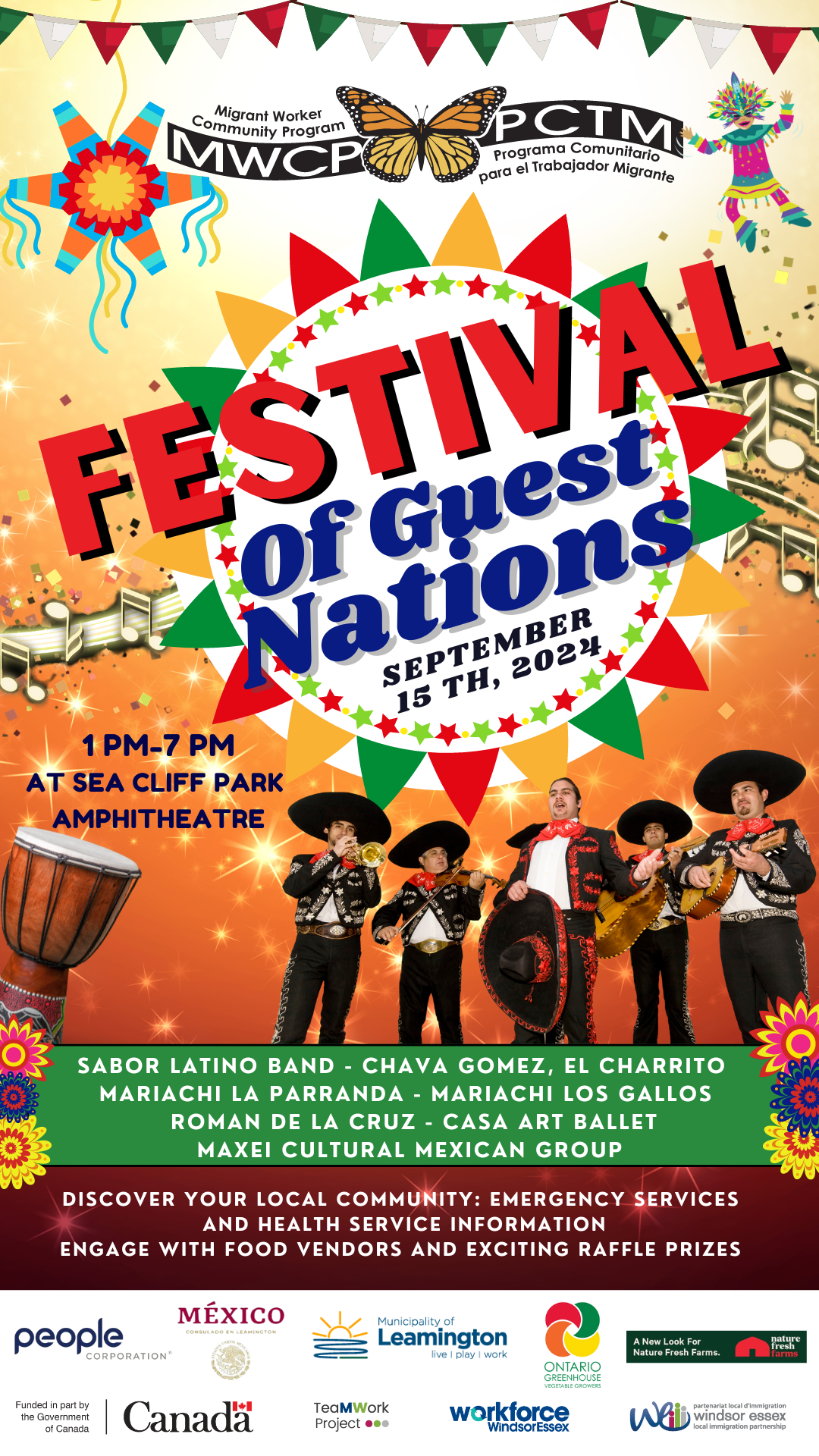 2024 Festival of Guest Nations event flyer