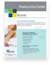 How to Prevent an Opioid Overdose Poster