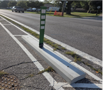 Traffic Calming Curb
