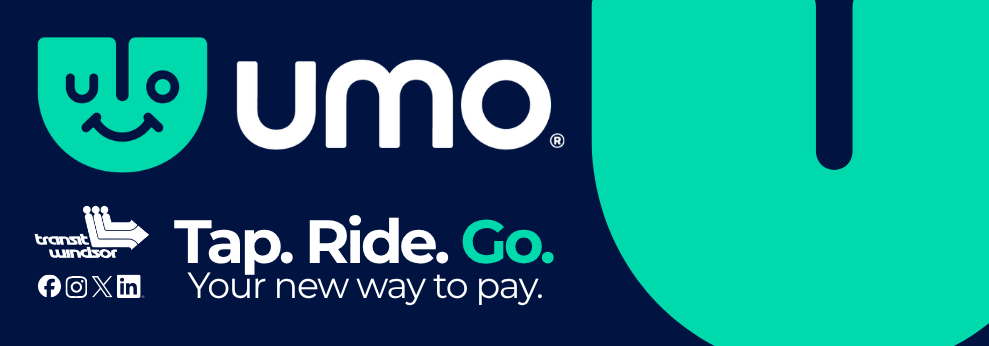 Words, Umo, Tap, Ride, Go, Your New Way To Pay