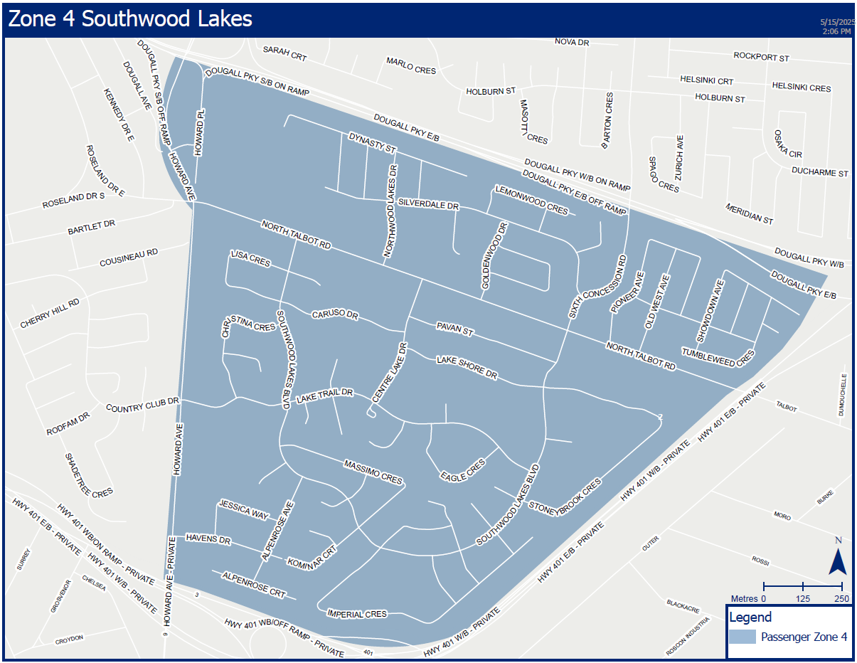 Zone 4 Map