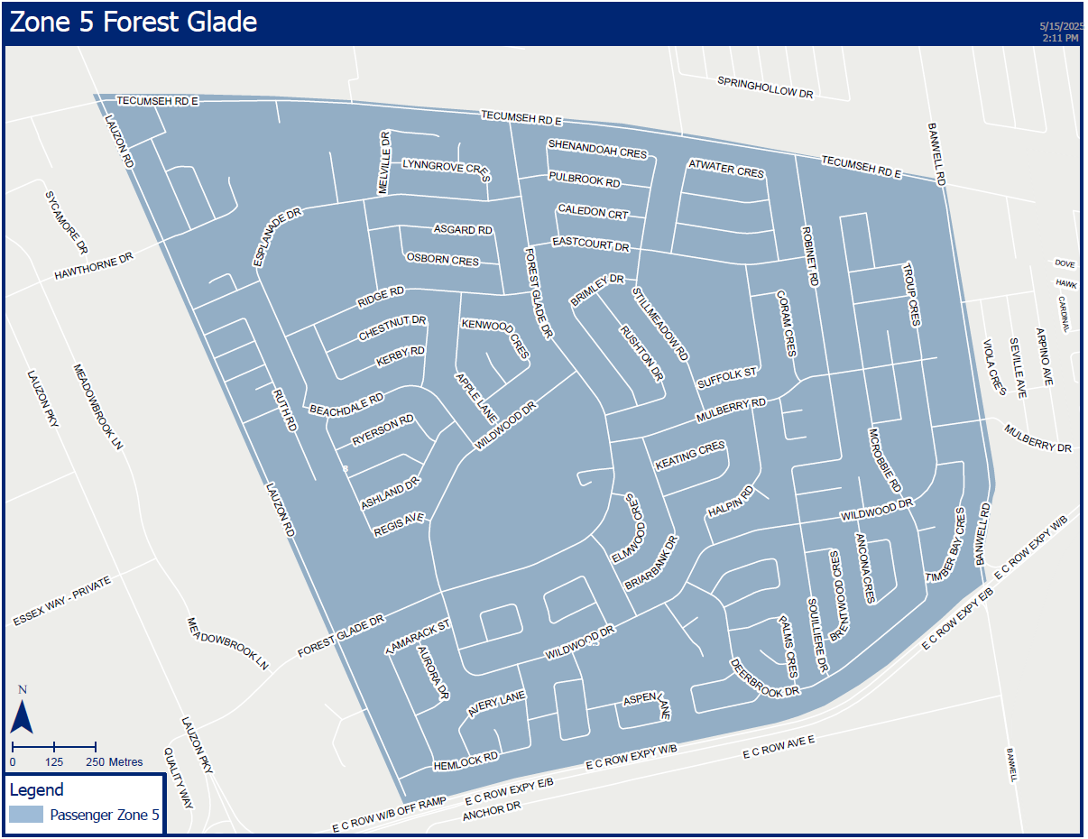 Zone 5 Map