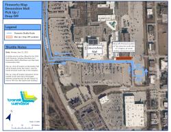 Map of Mall Pick Up Location